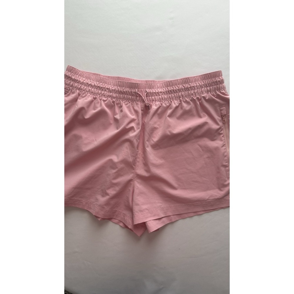 Ladies Lacoste Pink Shorts Size 44(14-16) Excellent Used Condition Drawstring